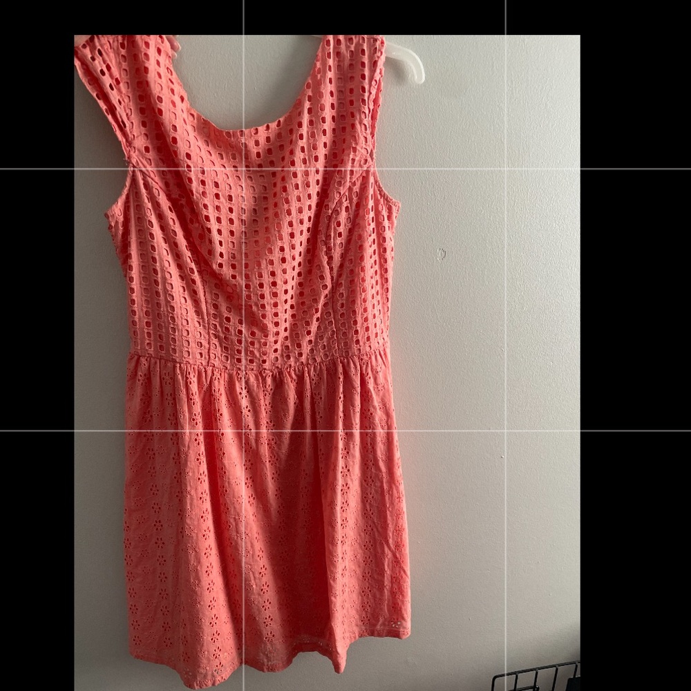 Peach dress